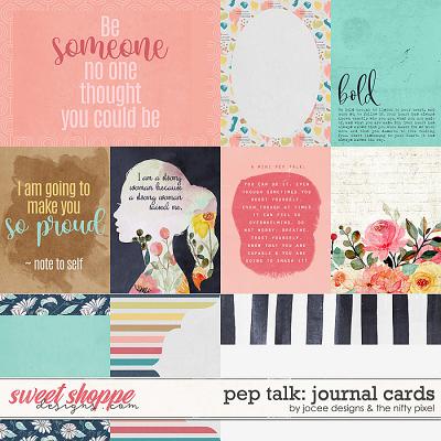 Pep Talk Cards by JoCee Designs and The Nifty Pixel