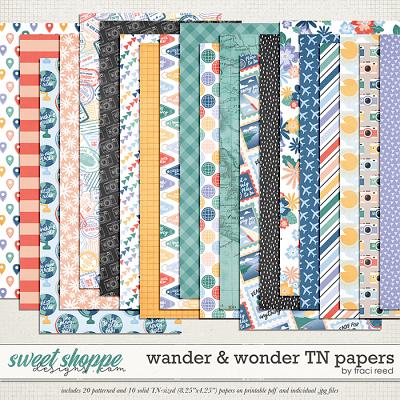 Wander & Wonder TN Papers by Traci Reed