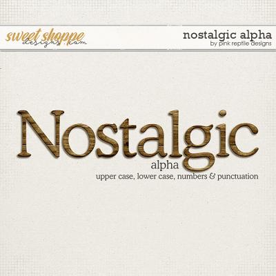 Nostalgic Alpha by Pink Reptile Designs