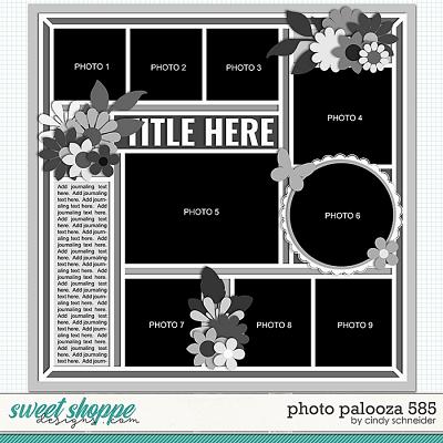 Cindy's Layered Templates - Photo Palooza 585 by Cindy Schneider