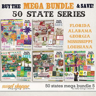50 States MEGA Bundle #5 by Kelly Bangs Creative