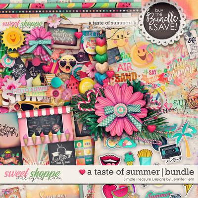 a taste of summer bundle: simple pleasure designs by jennifer fehr 