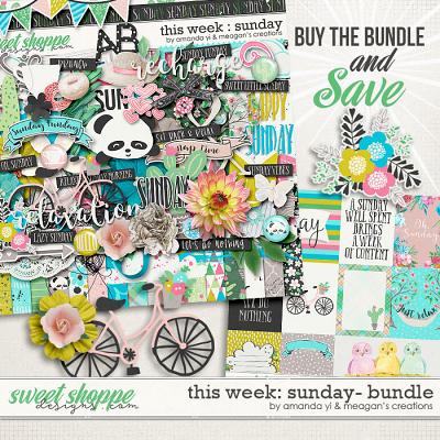 This Week: Sunday - Bundle by Amanda Yi & Meagan's Creations