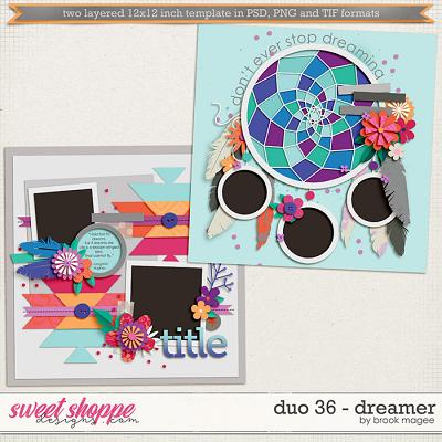 Brook's Templates - Duo 36 - Dreamer by Brook Magee
