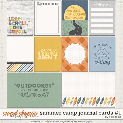 Summer Camp Cards #1 by Traci Reed