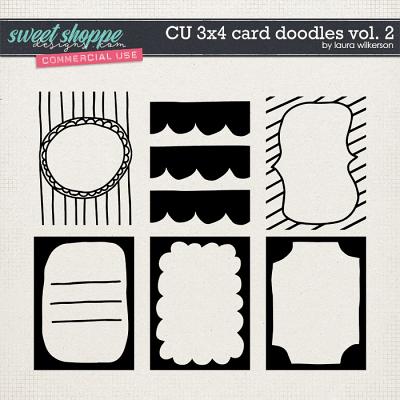 CU 3x4 Card Doodles Vol. 2 by Laura Wilkerson