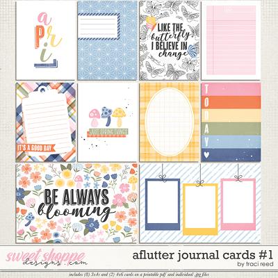 Aflutter Cards #1 by Traci Reed