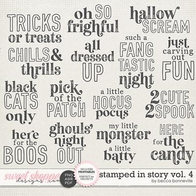 Stamped in Story Vol. 4 by Becca Bonneville