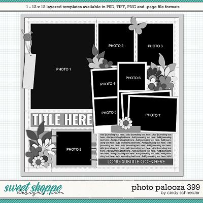 Cindy's Layered Templates - Photo Palooza 399 by Cindy Schneider