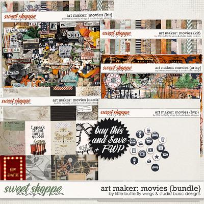 Art maker: movies {bundle} by Little Butterfly Wings & Studio Basic