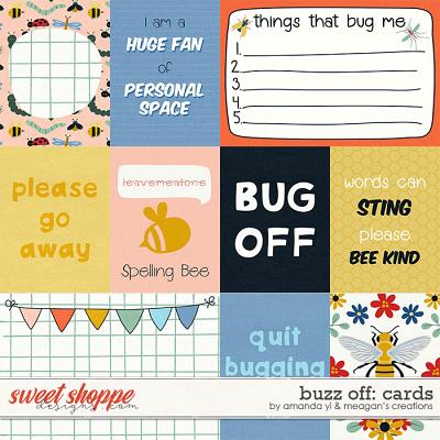 Buzz Off: Cards by Amanda Yi & Meagan's Creations