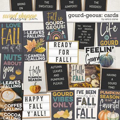 Gourd-geous: Cards by Erica Zane