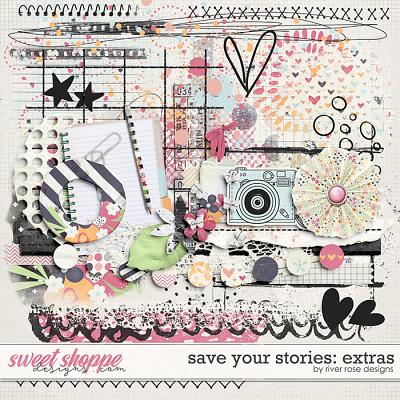 Save Your Stories: Extras by River Rose Designs