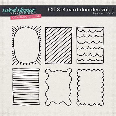 CU 3x4 Card Doodles Vol. 1 by Laura Wilkerson