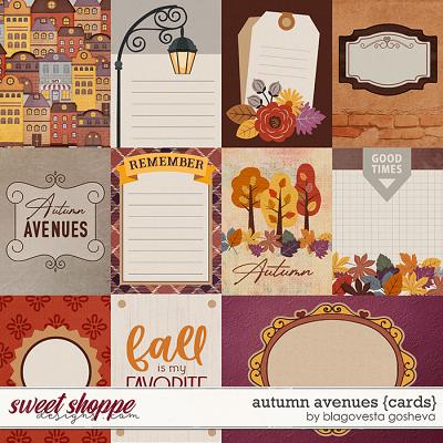 Autumn Avenues {cards} by Blagovesta Gosheva