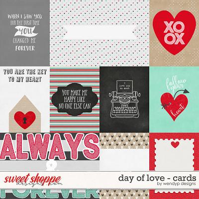 Day of love - cards by WendyP Designs