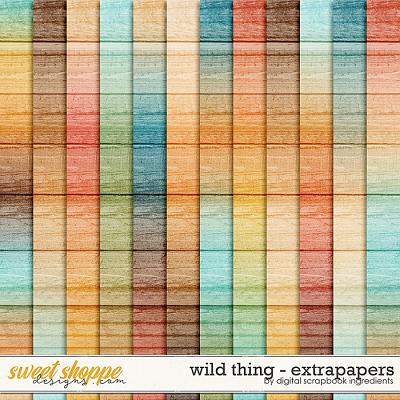 Wild Thing | Extra Papers by Digital Scrapbook Ingredients