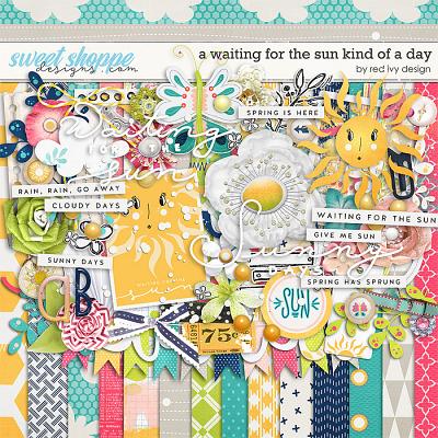 A Waiting for the Sun Kind of a Day by Red Ivy Design