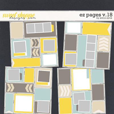 EZ Pages v.18 Templates by Erica Zane