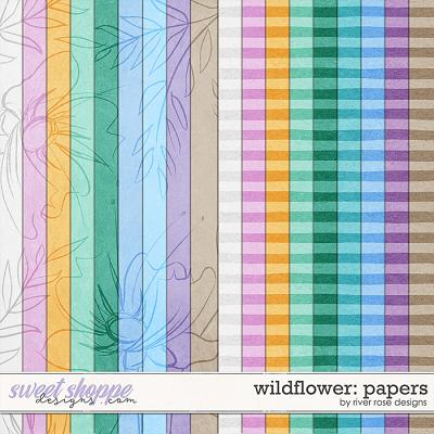 Wildflower: Papers by River Rose Designs