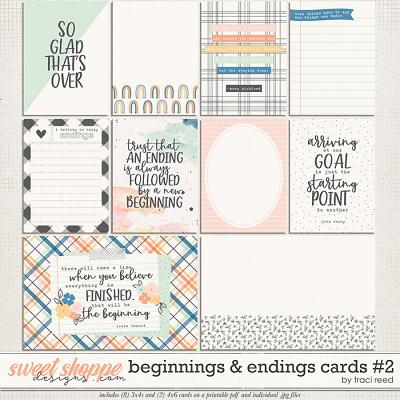Beginnings & Endings Journal Cards #2 by Traci Reed