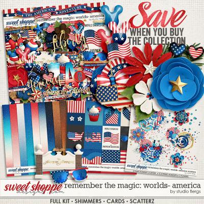 Remember the Magic: WORLDS- AMERICA: COLLECTION & *FWP* by Studio Flergs