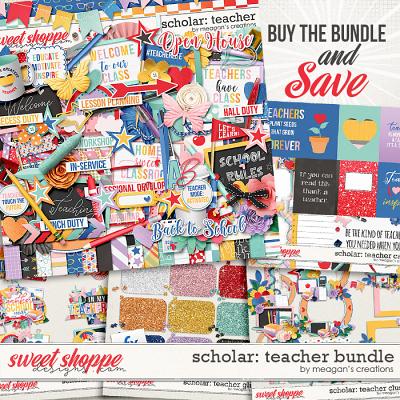 Scholar: Teacher Collection Bundle by Meagan's Creations