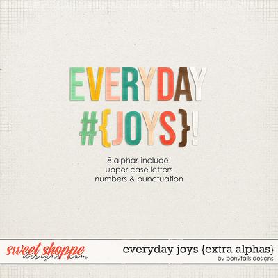 Everyday Joys Extra Alphas by Ponytails