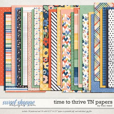 Time to Thrive TN Papers by Traci Reed