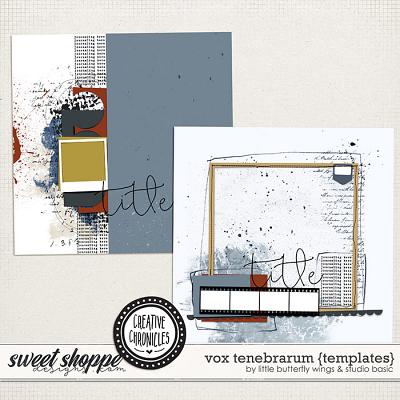 Creative Chronicles: Vox Tenebrarum Templates by Little Butterfly Wings & Studio Basic 