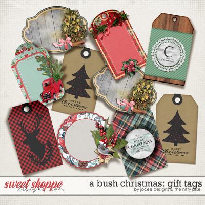 A Bush Christmas Gift Tags by JoCee Designs and The Nifty Pixel