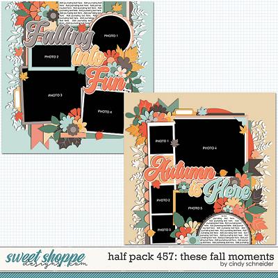 Cindy's Layered Templates - Half Pack 457: These Fall Moments by Cindy Schneider