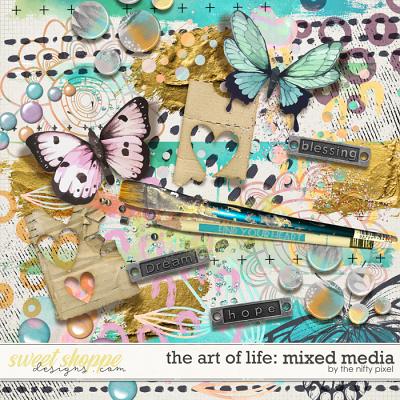 THE ART OF LIFE | MIXED MEDIA by The Nifty Pixel