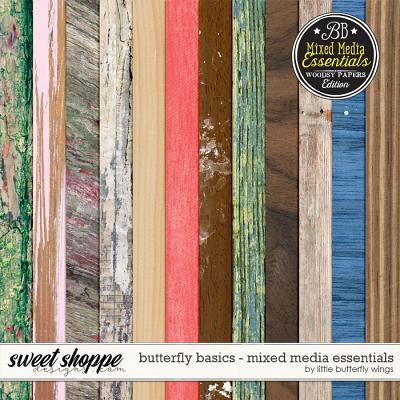 Butterfly Basics - Mixed Media Essentials - woodsy papers