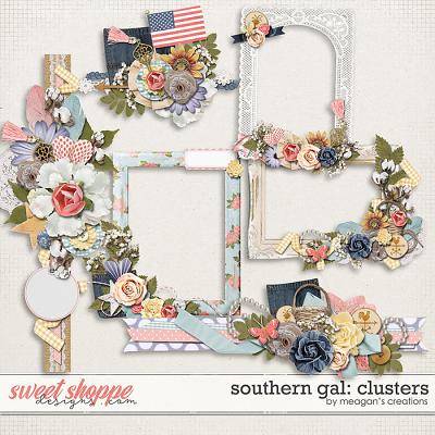 Southern Gal: Clusters by Meagan's Creations