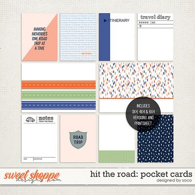 Hit The Road: Pocket Cards | Designed by Soco