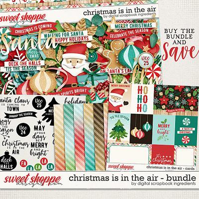 Christmas Is In The Air Bundle by Digital Scrapbook Ingredients
