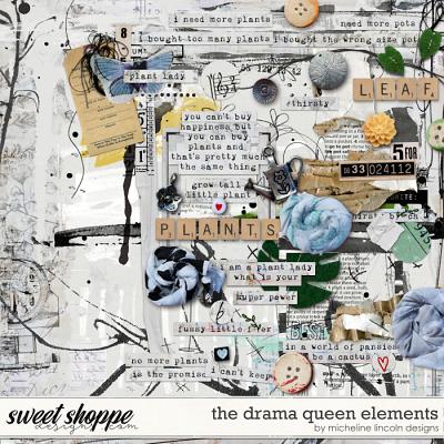 The Drama Queen Elements by Micheline Lincoln Designs