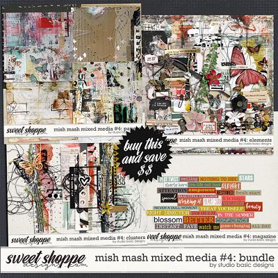 Mish Mash Mixed Media #4 Bundle by Studio Basic