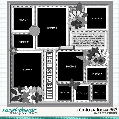 Cindy's Layered Templates - Photo Palooza 563 by Cindy Schneider