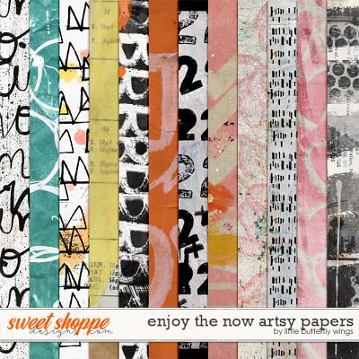 Enjoy the now artsy papers by Little Butterfly Wings
