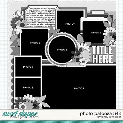 Cindy's Layered Templates - Photo Palooza 542 by Cindy Schneider