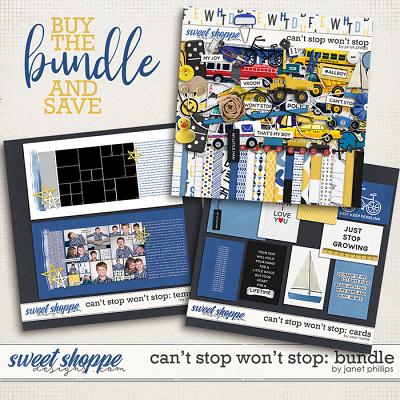 CAN'T STOP WON'T STOP {the bundle} by Janet Phillips