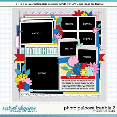 Cindy's Layered Templates - Photo Palooza Freebie 2 by Cindy Schneider