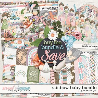 Rainbow Baby Bundle by JoCee Designs