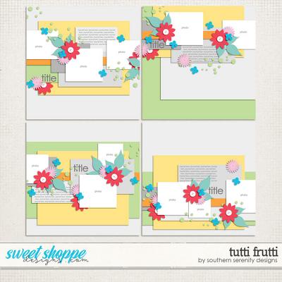Tutti Frutti Layered Templates by Southern Serenity Designs