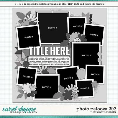 Cindy's Layered Templates - Photo Palooza 293 by Cindy Schneider