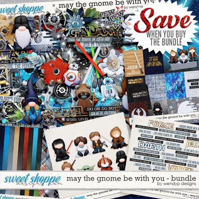 May the gnome be with you - Bundle by WendyP Designs