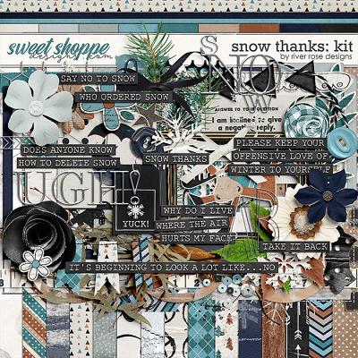Snow Thanks: Kit by River Rose Designs