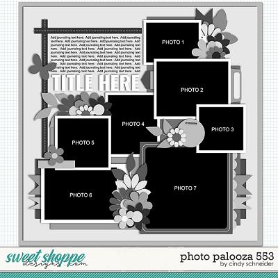 Cindy's Layered Templates - Photo Palooza 553 by Cindy Schneider